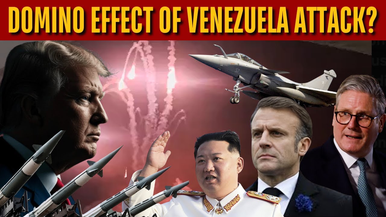 Crazy 24 Hours In Global Politics - Venezuela Attack, North Korea Missile In Japan, Iran Protest
