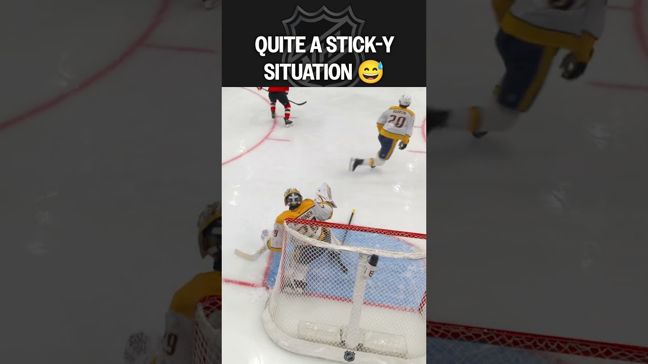That Stick Is Stuck-STUCK 😭🏒