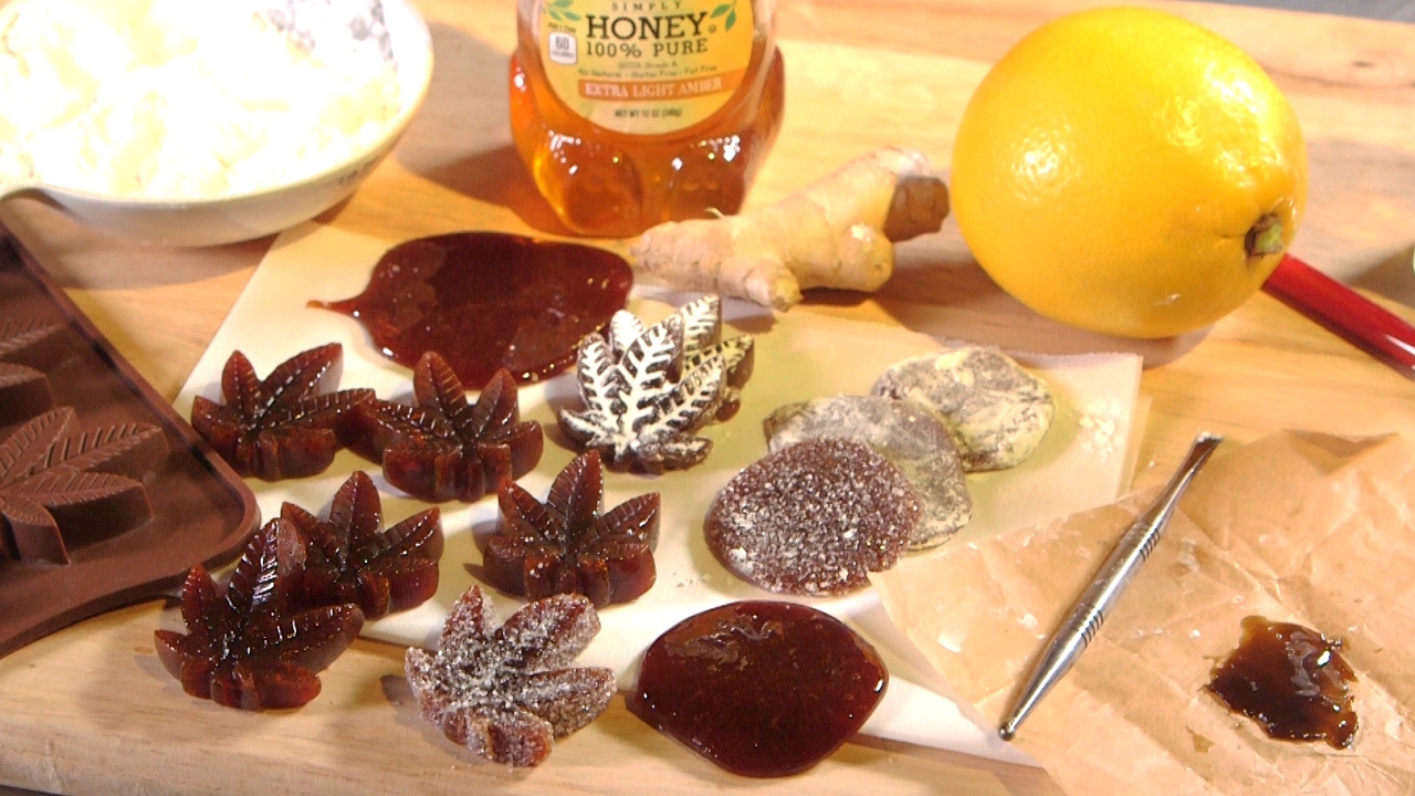 How To Make Rosin Lozenges (Cannabis Infused Honey Lemon Ginger Hard Candy): Cannabasics #42