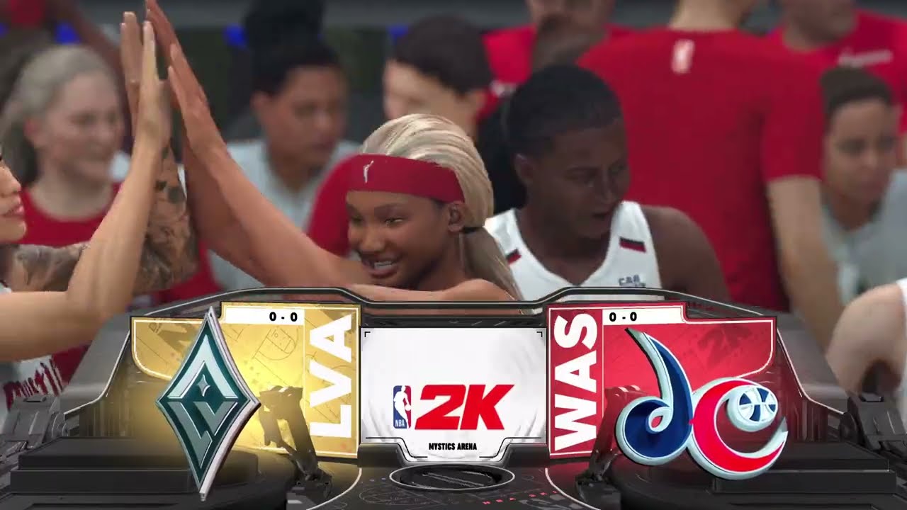 The W 5 Final Washington Mystics vs Los Angeles Sparks Game 2