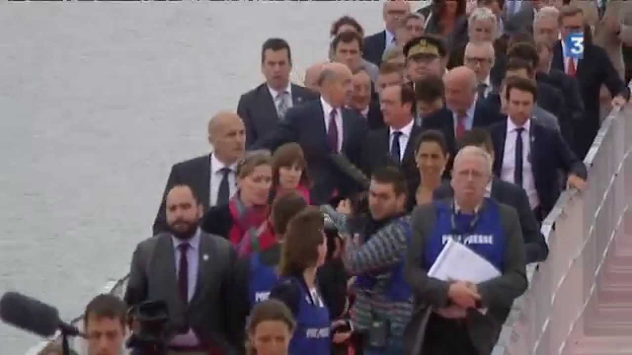 Visite François Hollande Vinexpo 2015