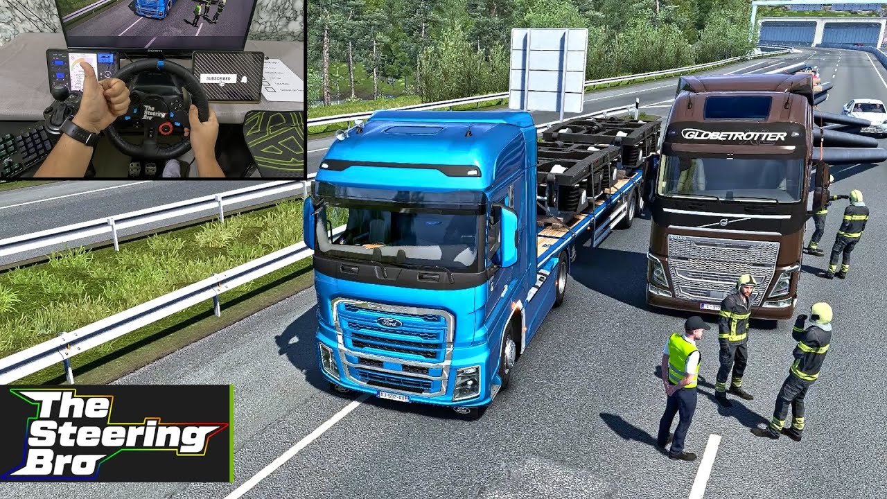 Ford F-MAX - Trucking from Austria to Slovenia - Euro Truck Simulator 2 | G29 Steering Gameplay