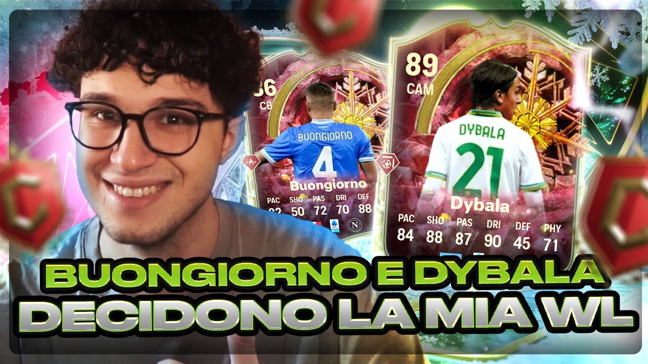 DYBALA E BUONGIORNO SBC DECIDONO LA MIA WEEKEND LEAGUE! 💯