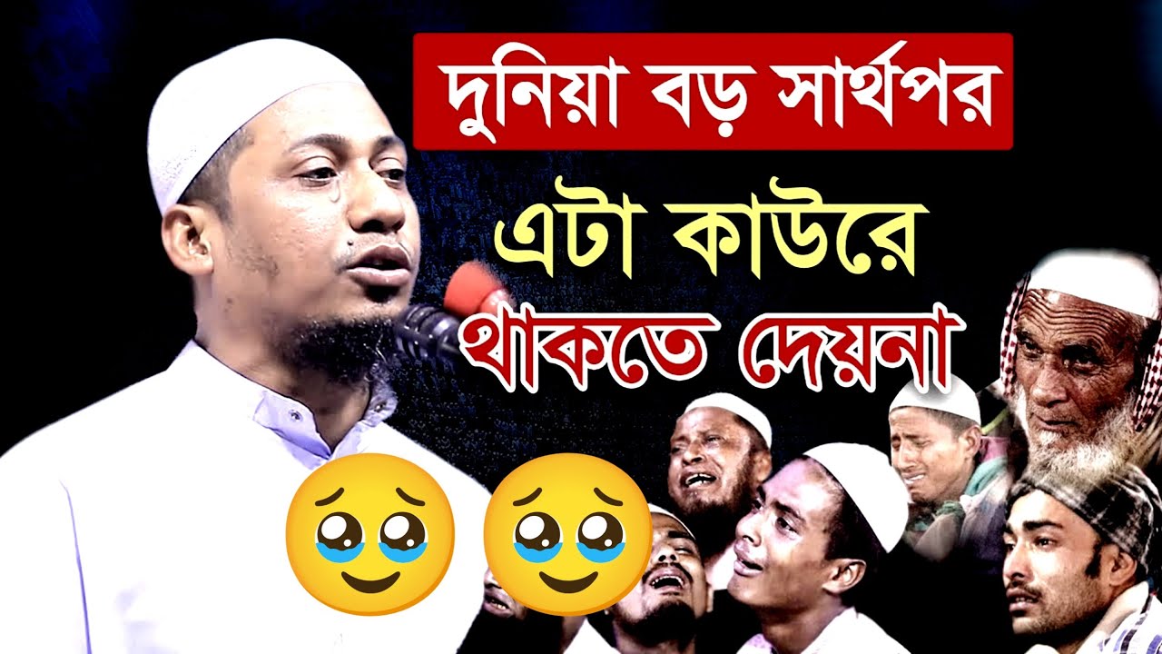দুনিয়া বড় স্বার্থপর এটা কাউরে থাকতে দেয় না। আনিসুর রহমান আশরাফী। New waz 2025