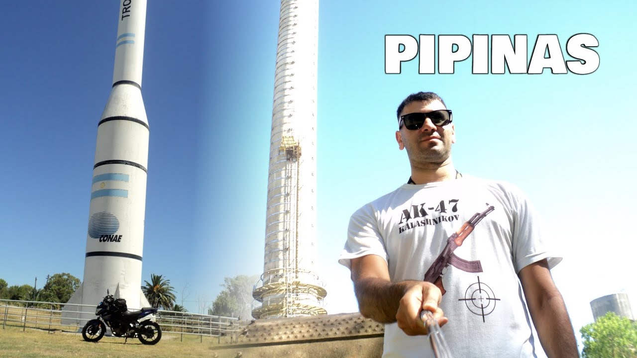 UN COHETE ESPACIAL en PIPINAS | Vuelta a la ruta | Argentina en Moto | NS200