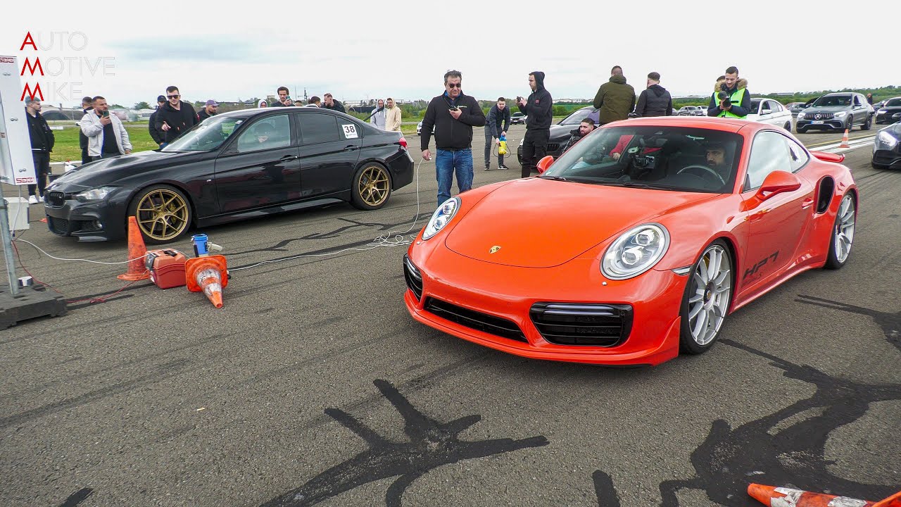 750HP HPT Porsche 991.2 Turbo S vs 1008HP BMW 340i