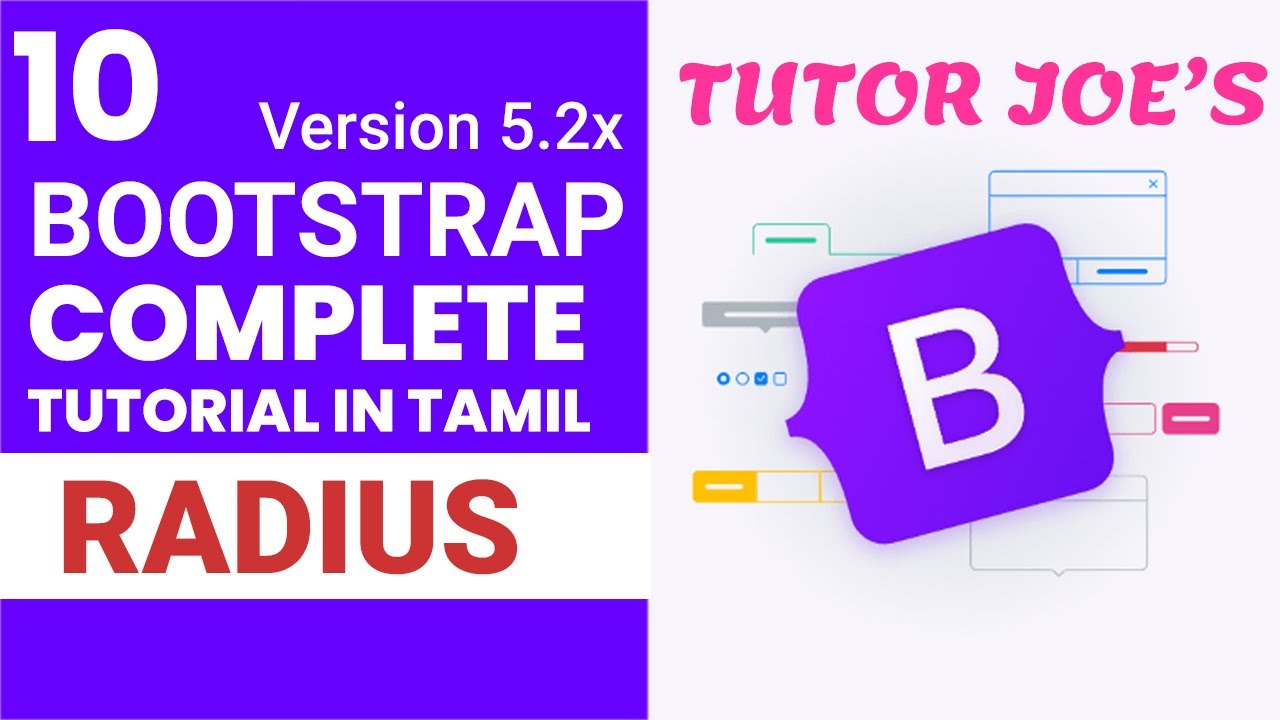 Border Radius in Bootstrap 5 | Tutor Joe's | Tamil