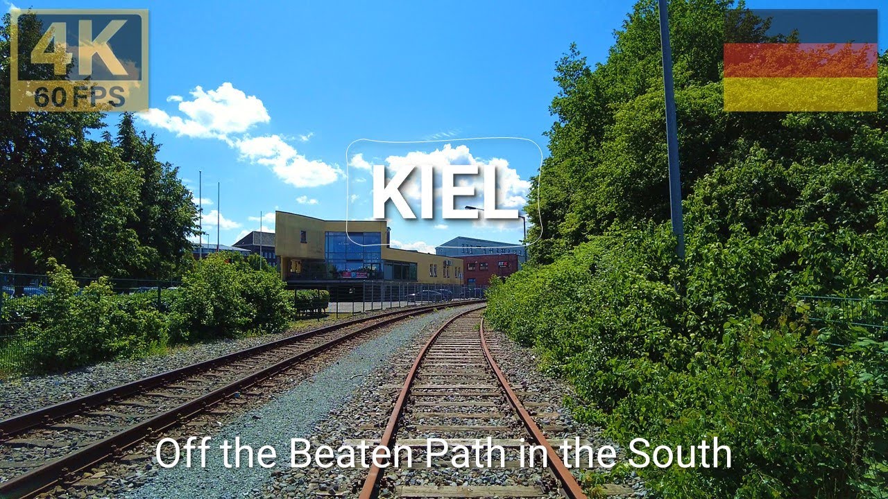 4K KIEL, Germany 🇩🇪 | 2024 | Walk around Hörn South Side