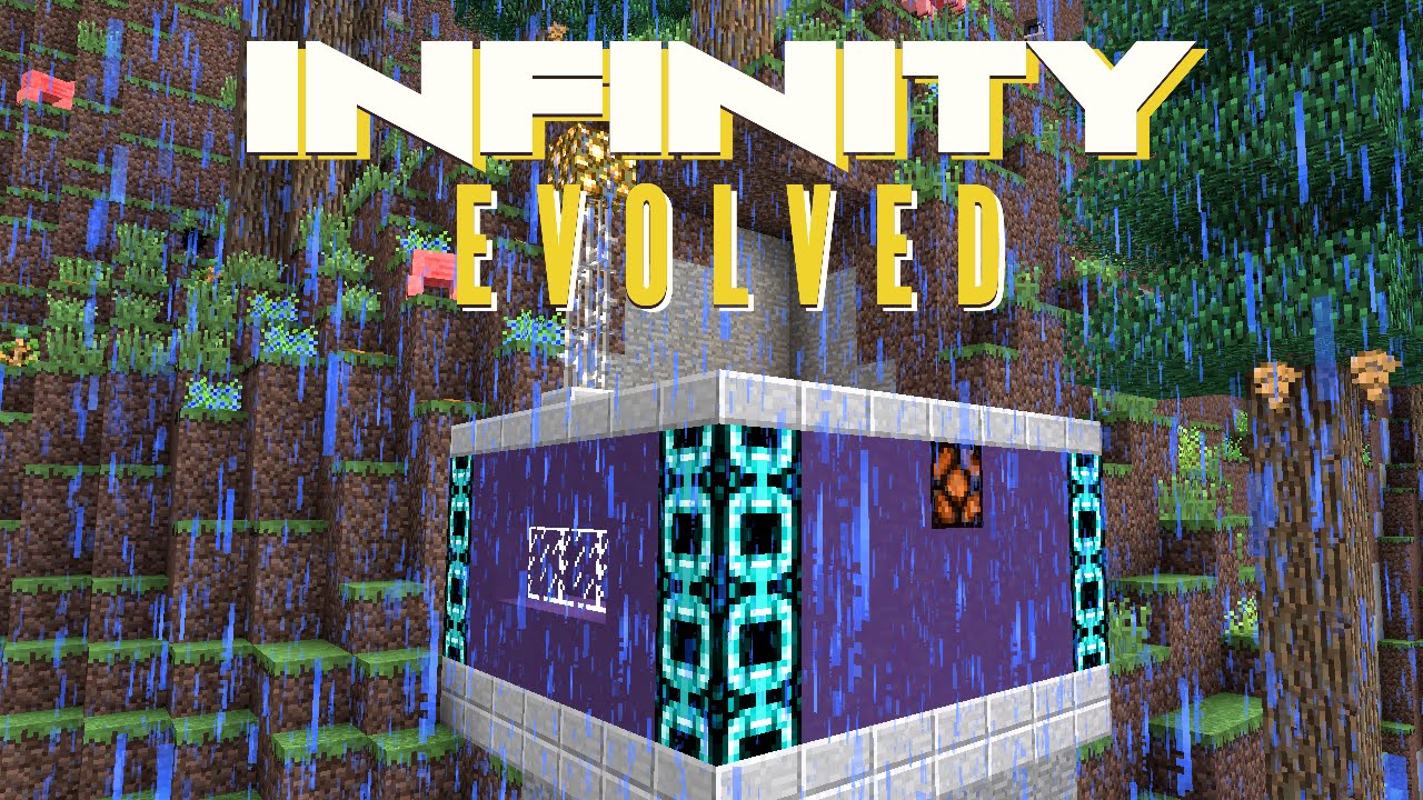 Minecraft Mods FTB Infinity Evolved - RF TOOLS DIMENSION BUILDER [E48] (Modded Expert Mode)