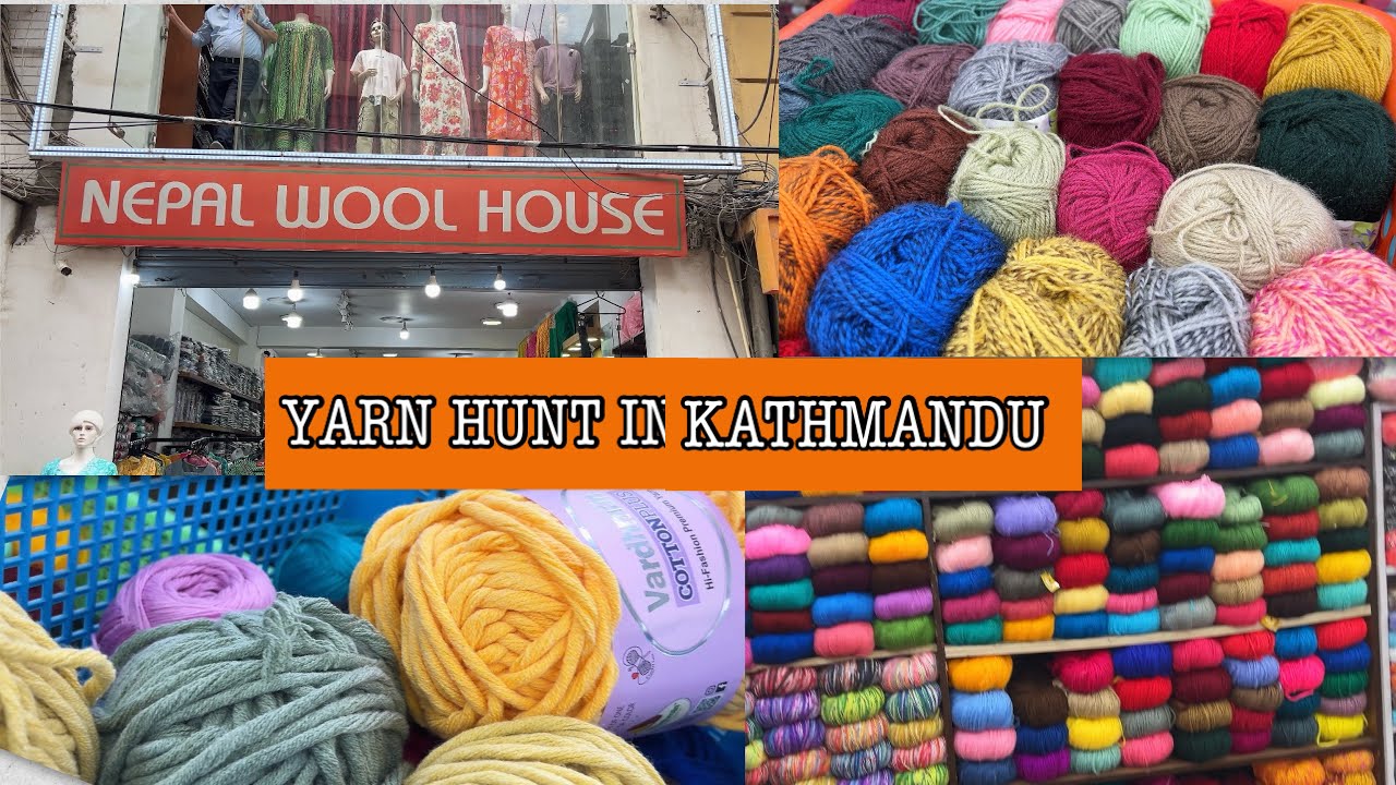 YARN HUNT IN KATHMANDU 🧶 | Prakriti Pasachhe