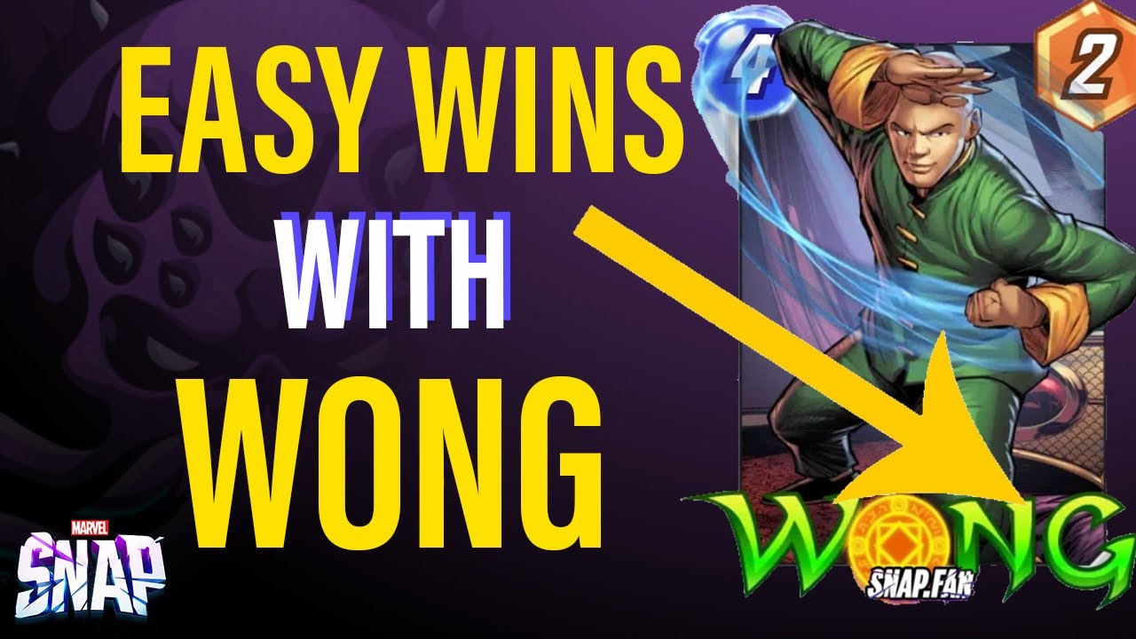 Marvel Snap Best Deck with Minimal Pool 3 Cards. Wong Easy Wins! @MarvelSnap