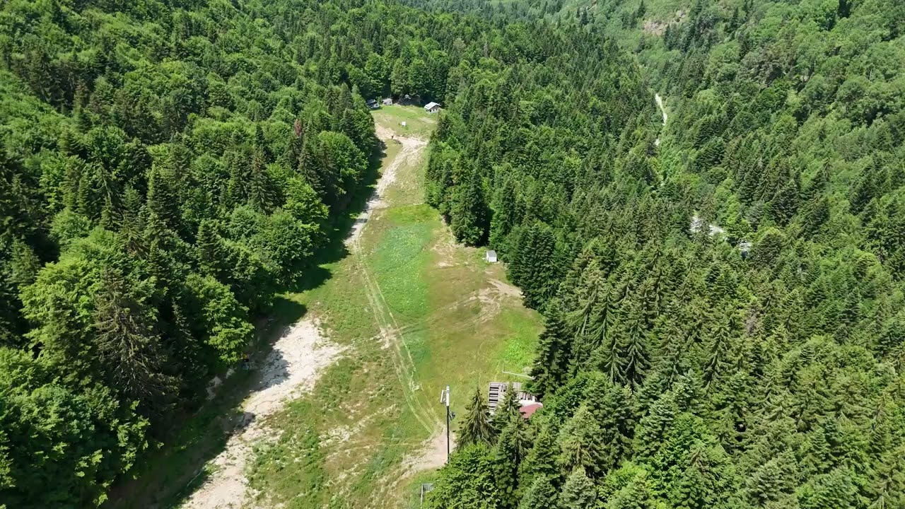 Fly Dron DJI mini pro 4, above  Kartal, Rila Bulgaria 2025
