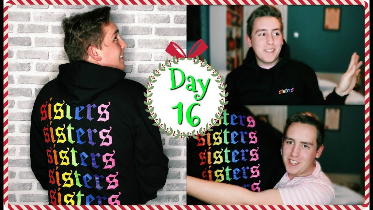 SISTERS APPAREL HOODIE UNBOXING | VLOGMAS DAY 16