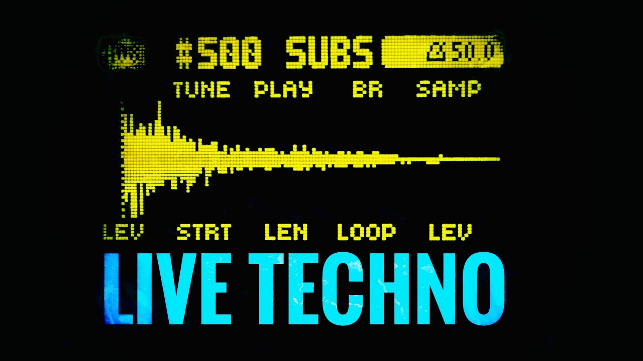 Live Techno session 🎧🔊🎛️