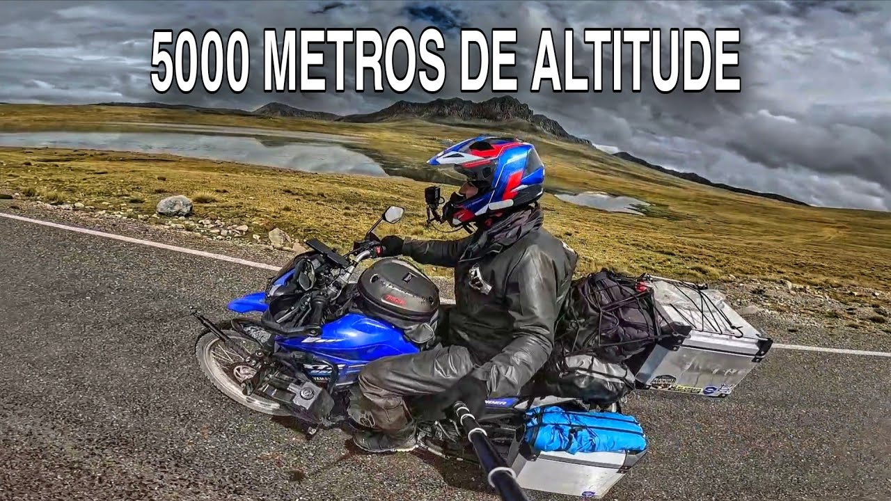Ep33 Sozinho de moto nas montanhas do Peru: Rumo aos Cânions de Ucho! 🛵🥶