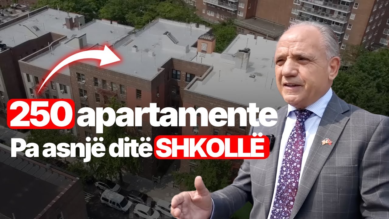 M&euml;rgimtari nga Amerika pronar i 250 apartamenteve e 6 sht&euml;pive &ldquo;asnj&euml; dit&euml; shkolle se kam kry&rdquo;
