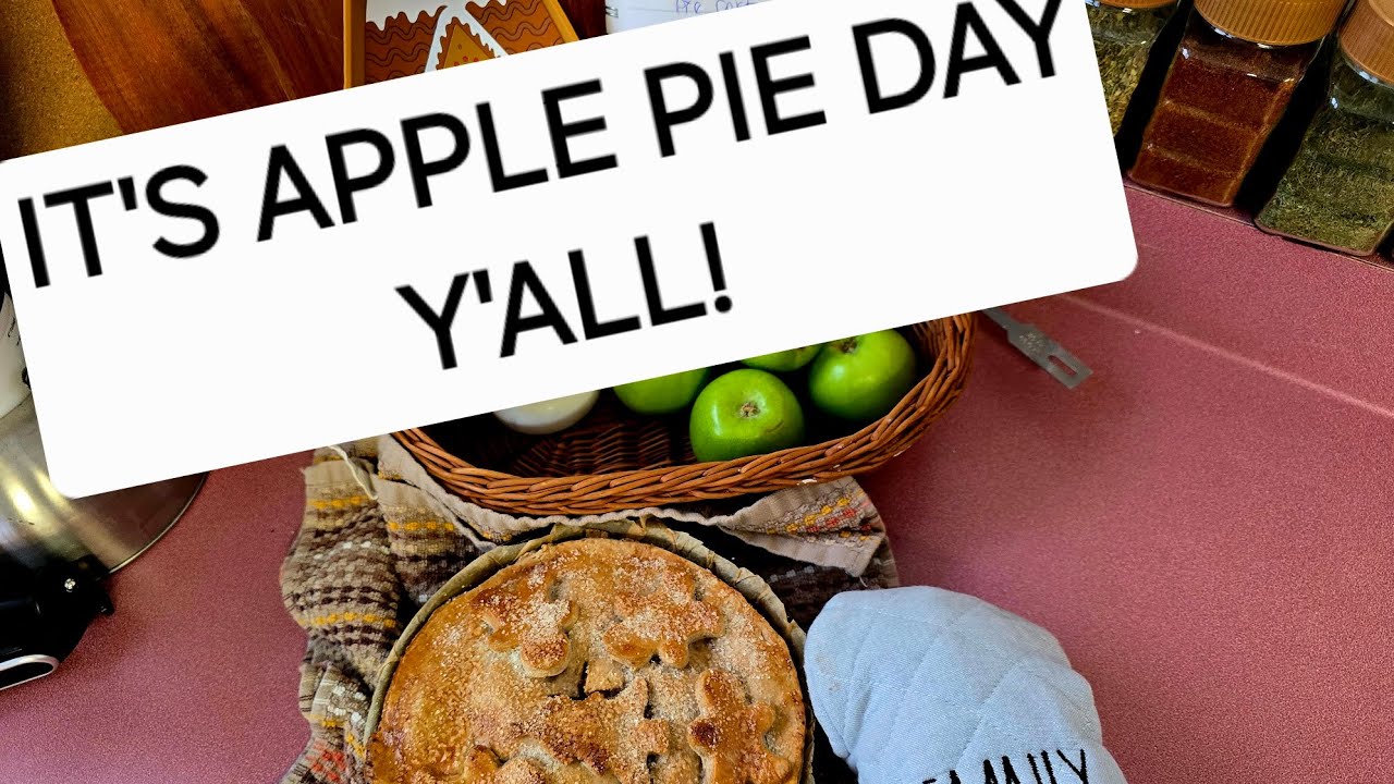 This apple pie uses fresh organic granny Smith apples & my most amazing pie crust. homestead dessert