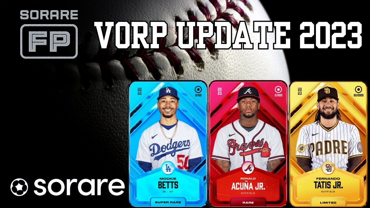 SorareMLB: 2023 VORP Update