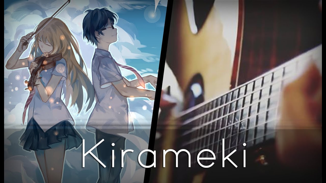 Kirameki - Shigatsu wa Kimi no Uso ED 1 (Acoustic Guitar)【Tabs】