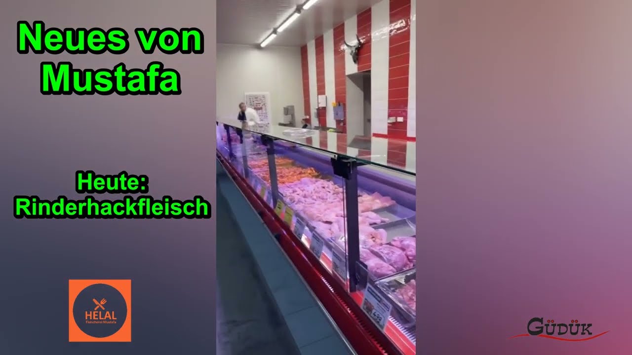 🐓🐑🐄❣️Herstellung von Rinderhackfleisch❣️🐄🐑🐓 G&uuml;d&uuml;k Markt Rostock