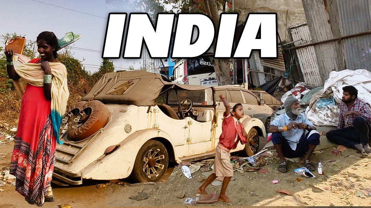 ВНУТРИ ОДНОГО ИЗ САМЫХ БЕДНЫХ РАЙОНОВ ИНДИИ 🇮🇳 | Настоящая уличная жизнь 4K