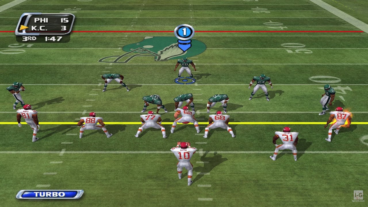 NFL Blitz 2003 — игровой процесс на PS2 (4K60 кадров в секунду)