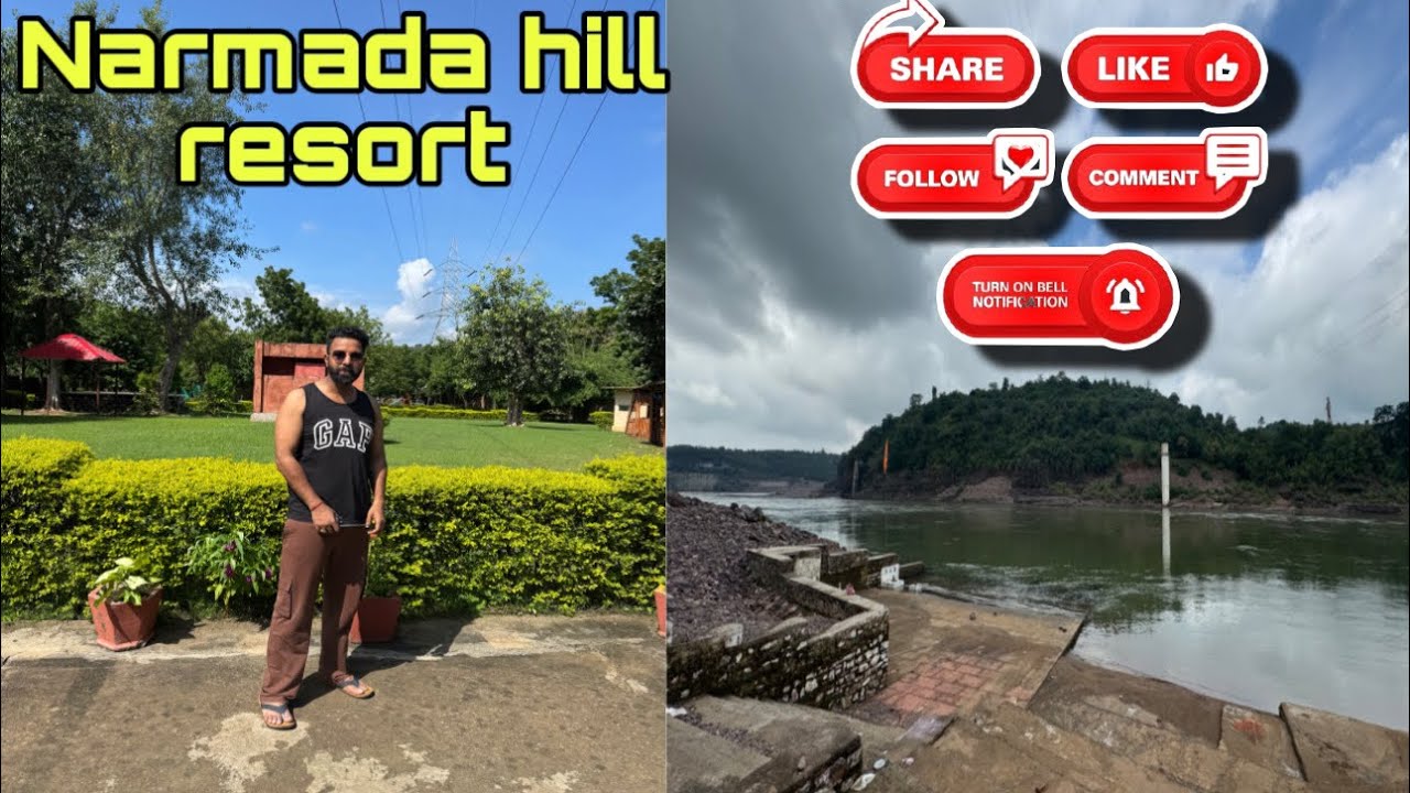 Ujjain to omkareshwar by road - stay at omkareshwar - narmada hills resort 😍
