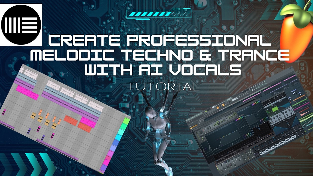 Create Professional Melodic Techno & Trance With AI Vocals  - FL Studio &  Ableton (Serum & MIDI)
