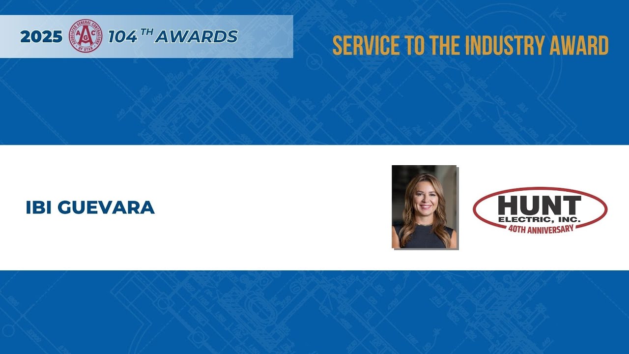 2025 Service to the Industry Award