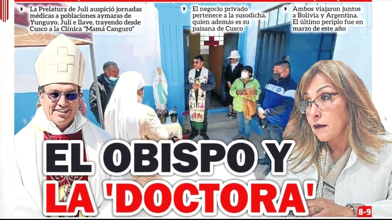 DENUNCIA: OBISPO DE JULI, ENTRE LA LUJURIA Y LA AMBICIÓN