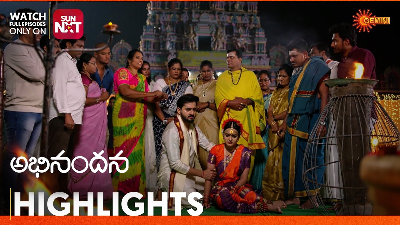 Abhinandana - Highlights of the day | Watch full EP only on Sun NXT | 24 Feb 2026 | Gemini TV