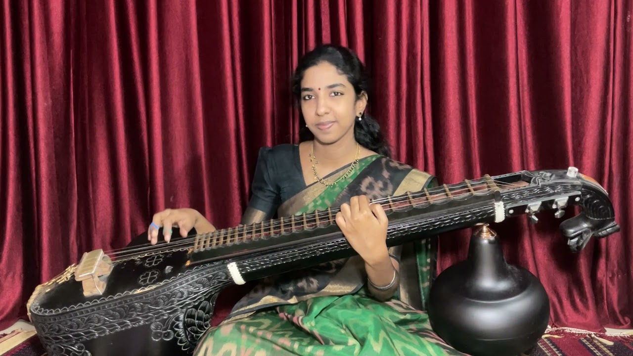 Nilave Ennidam Nerungathe - M.S.Vishwanathan - Veena Cover