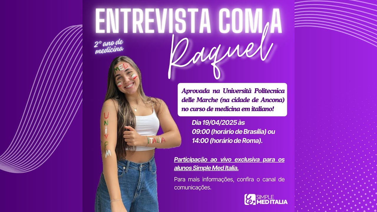 Como é Estudar Medicina na Itália? Experiência da Raquel em Ancona no Curso de Medicina em Italiano!