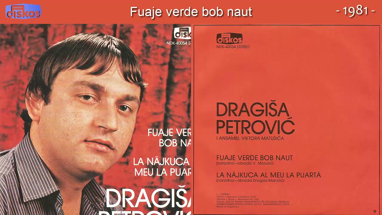 Dragisa Petrovic - Fuaje verde bob naut - (Audio 1981)