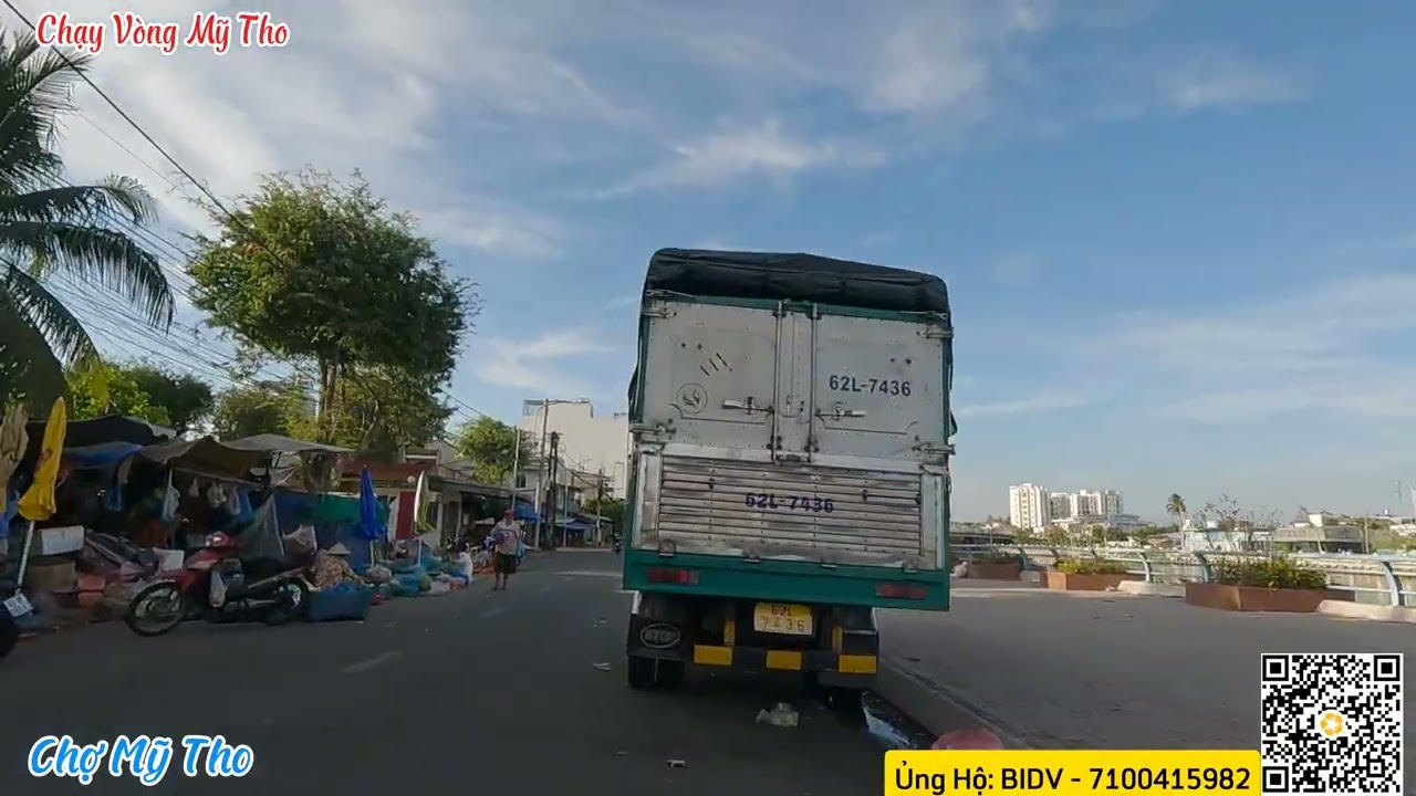 Một buổi chiều dạo mát ở Quảng trường và chợ Mỹ Tho | Chạy Vòng Mỹ Tho