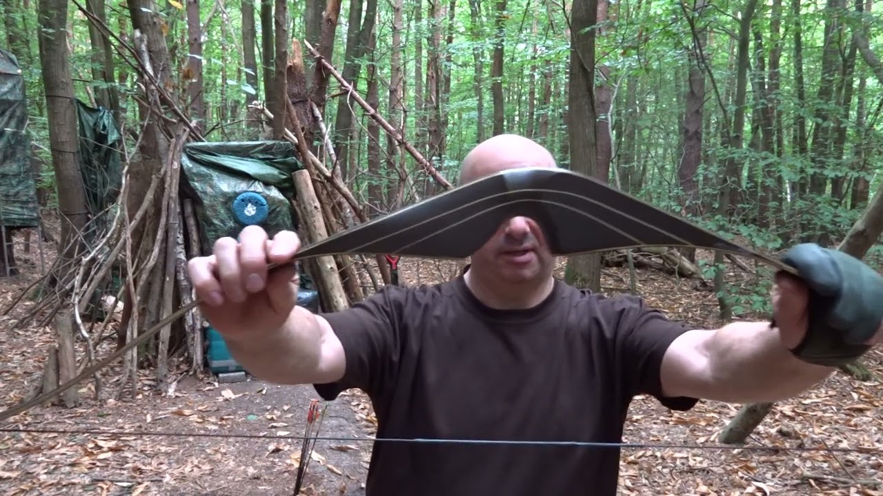 BEARPAW BLACK KIOWA - 52" RECURVE BOW - PART TWO