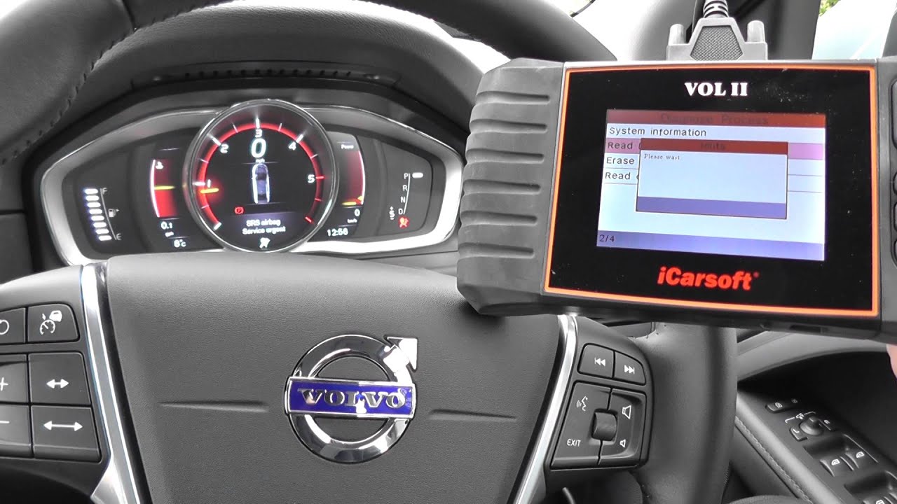 iCarsoft VOL 2 Volvo Airbag SRS Light Reset