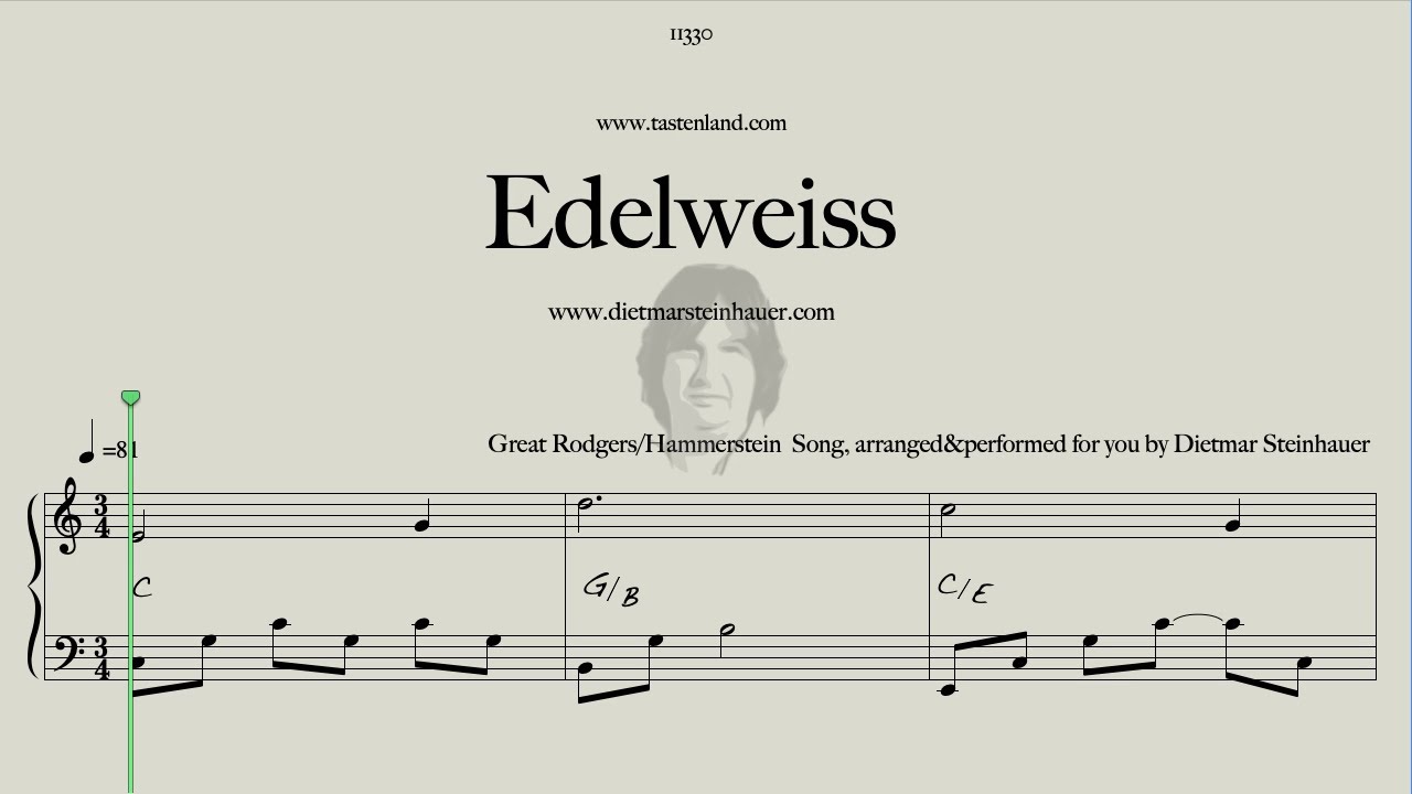 Edelweiss  -  Great Rodgers/Hammerstein Song