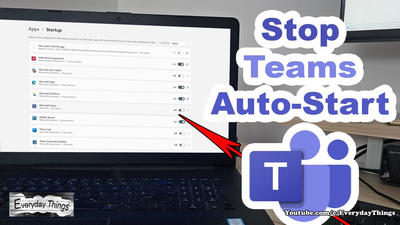 Как остановить запуск Microsoft Teams при запуске (ПК с Windows)