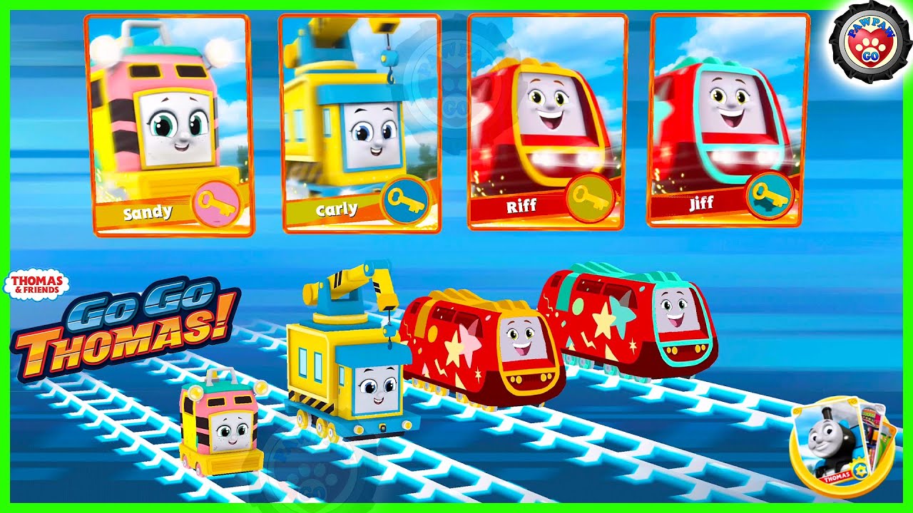 Thomas & Friends Go Go Thomas: Sandy & Jiff