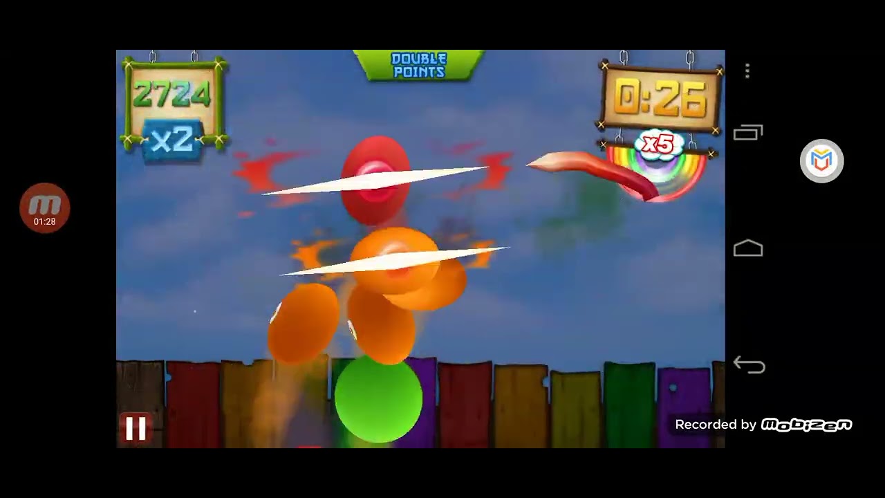 Fruit Ninja Vs Skittles Mega Max by Me