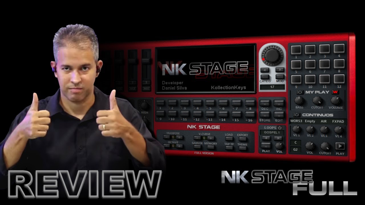 Review NK STAGE FULL by TIAGO MALLEN #kontakt