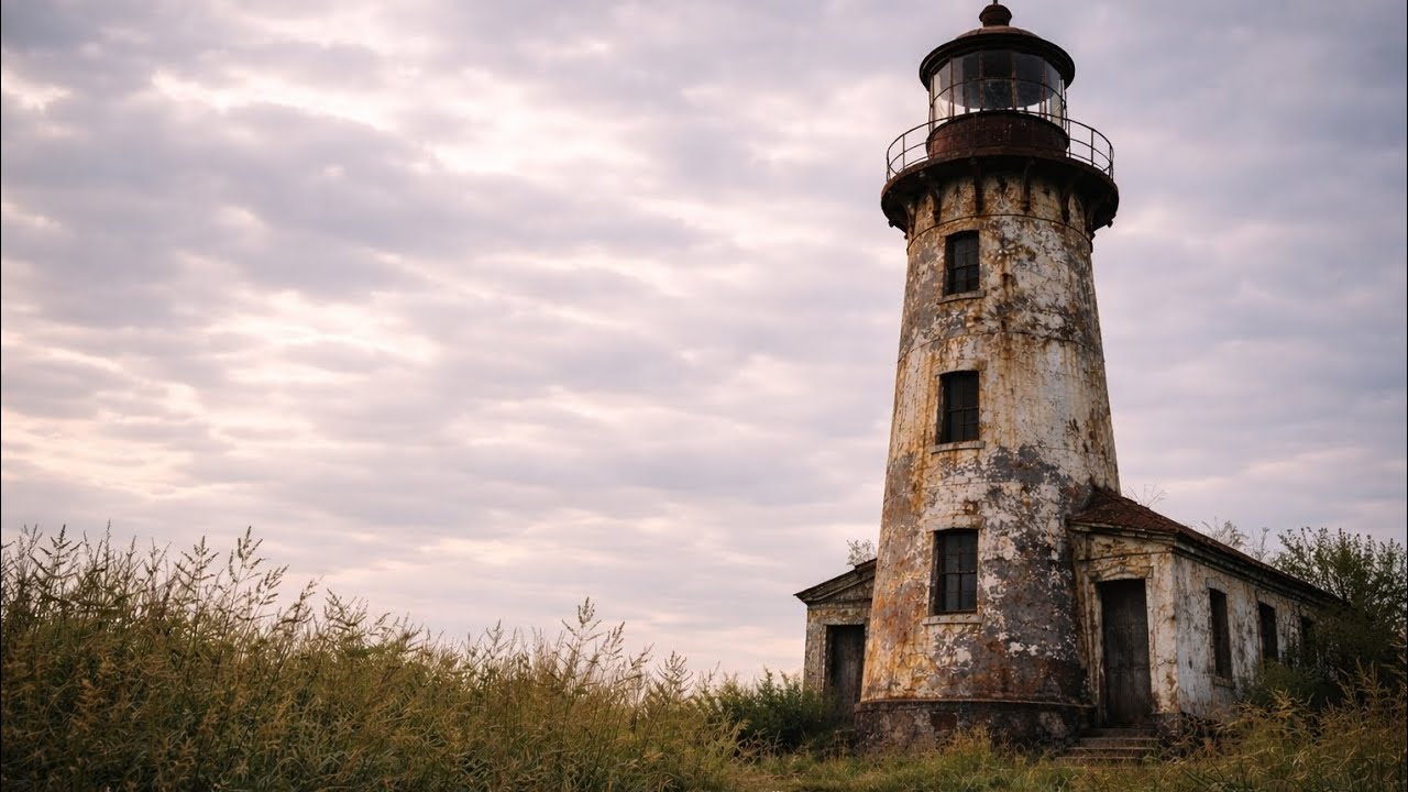 Abandoned Lighthouse Turned Into a Dream Island Home (ASMR)