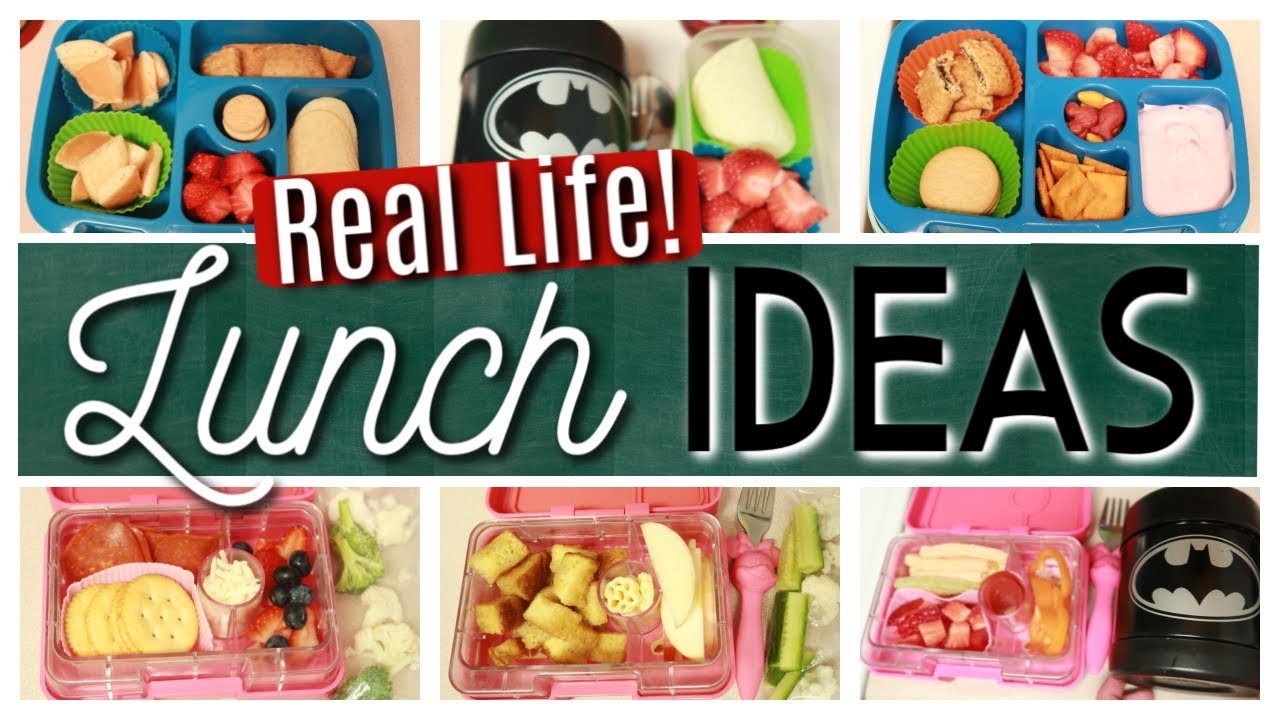 #RealLifeLunches | What I Made & What They Ate | School Lunch Ideas | Week 55