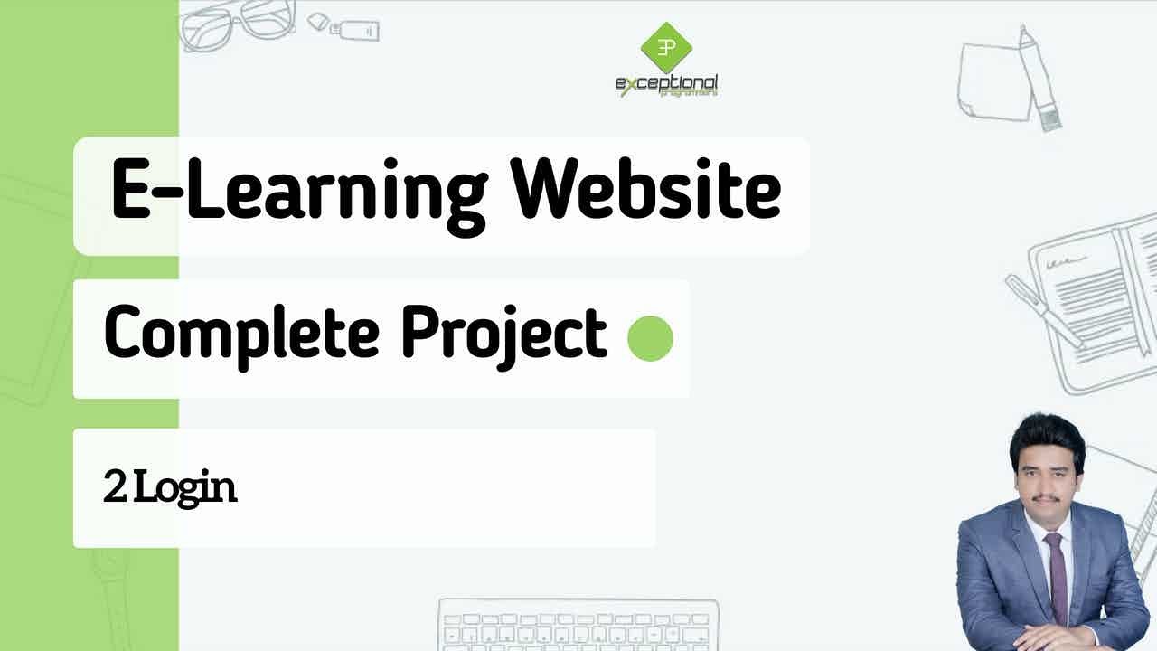 Build website project e learning | php project | web development projects | Part 2 Admin Login