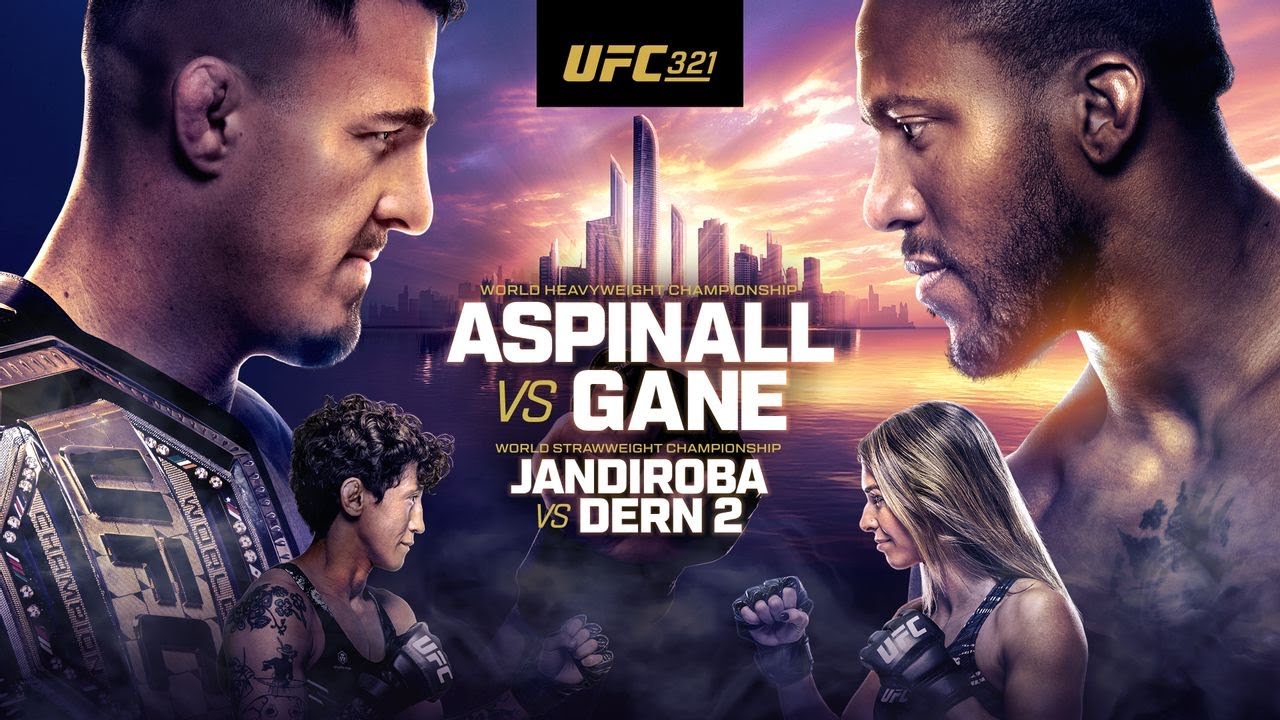UFC 321 LIVE ASPINALL VS GANE LIVESTREAM & FULL FIGHT COMPANION