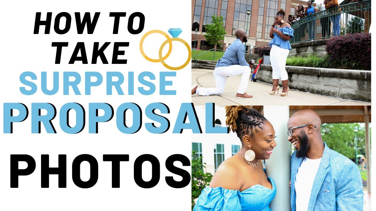 5 Tips to FLAWLESS Surprise PROPOSAL PHOTOS Rain or Shine