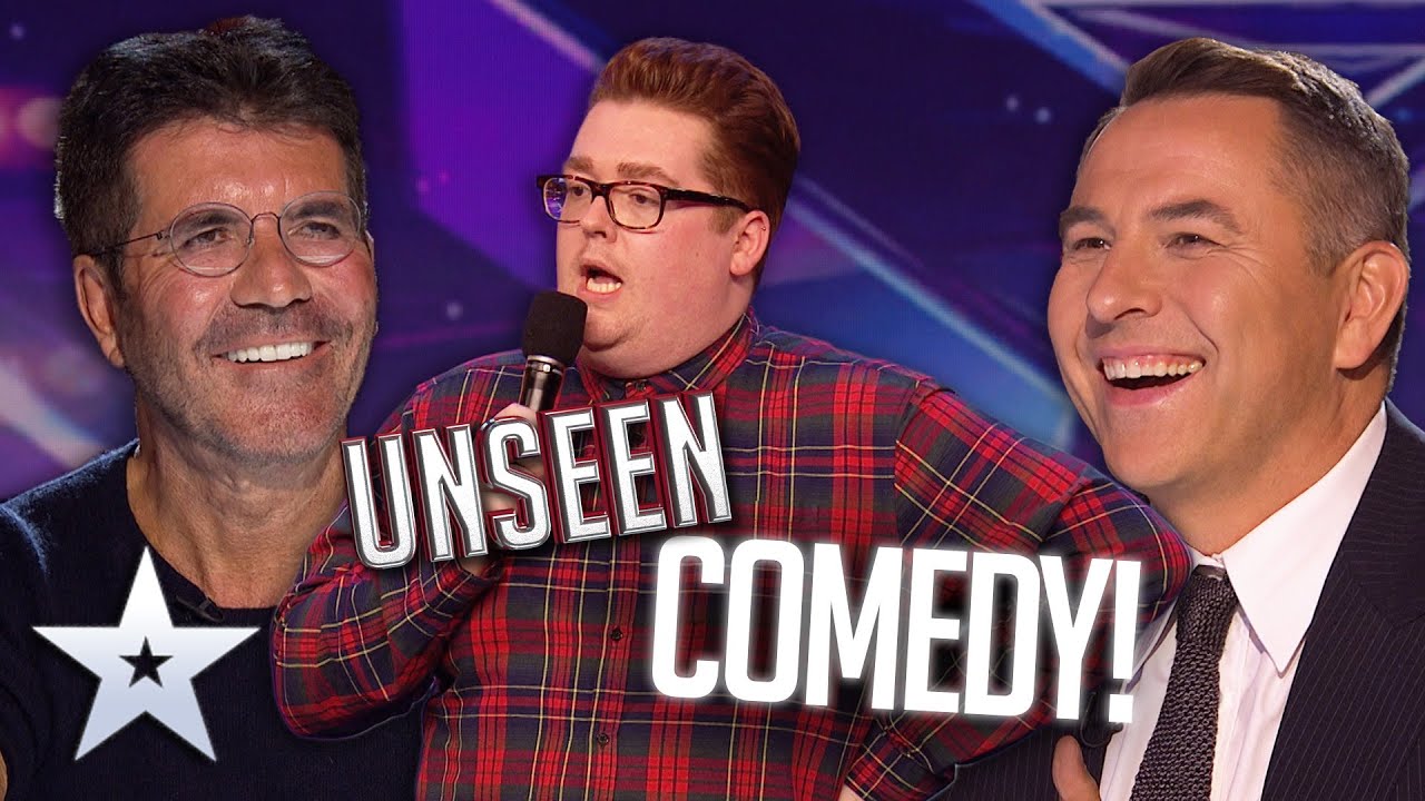 НЕВИДИМЫЕ комедийные прослушивания! | Britain's Got Talent