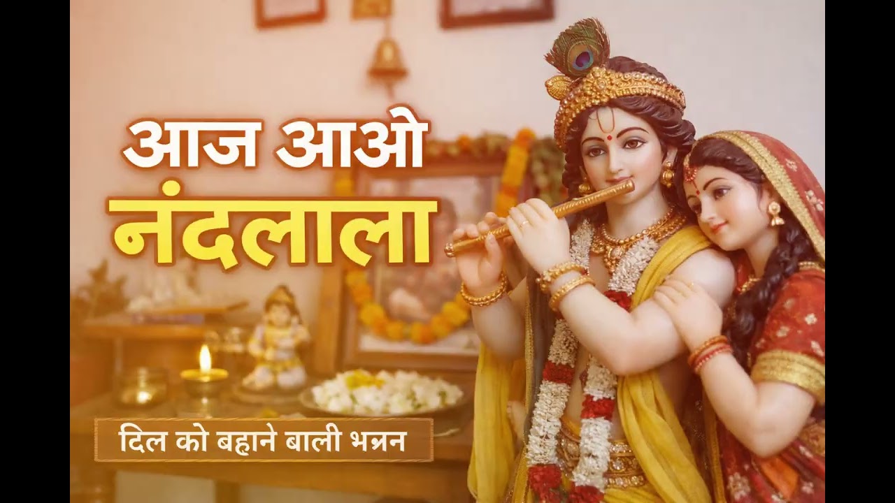आज आओ नंदलाला | मन मंदिर में आओ | दिल को छू लेने वाला कृष्ण भजन