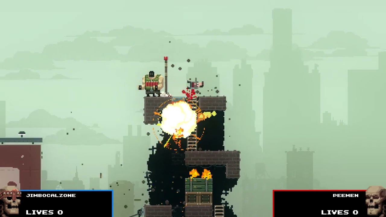 Broforce 2p Coop Online (Pt 2: FINAL)